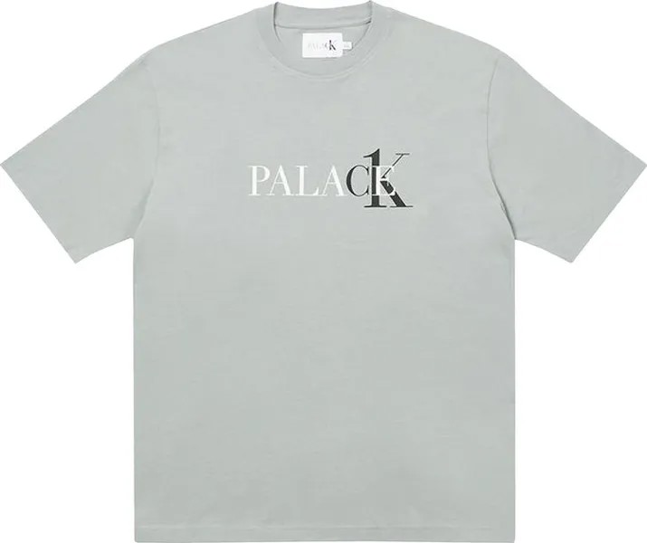 Футболка Palace x Calvin Klein T-Shirt 'Quarry', серый