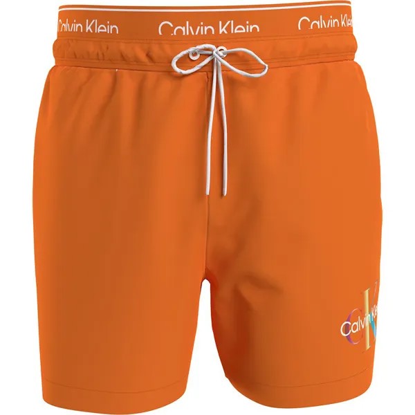 Шорты для плавания Calvin Klein KM0KM01006, оранжевый