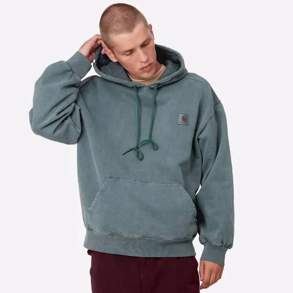 Толстовка с капюшоном CARHARTT WIP Hooded Vista Sweatshirt Eucalyptus 2022
