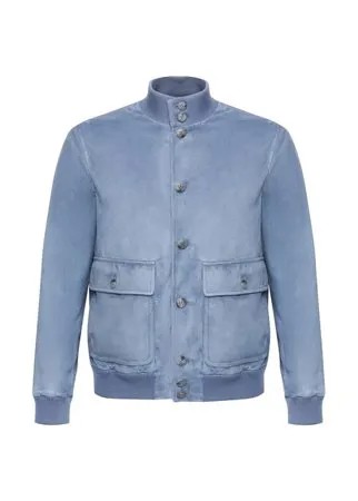 Кожаный бомбер Kiton