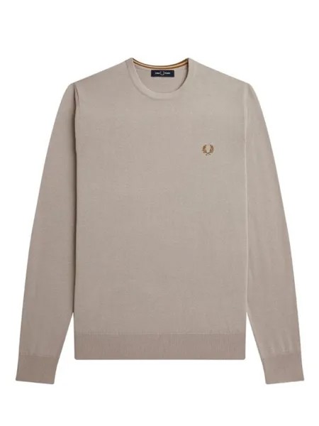 Свитер обычного кроя Fred Perry, бежевый
