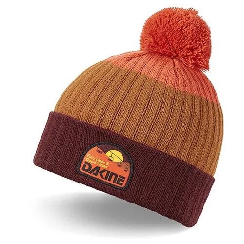 Шапка Dakine ezra port/red earth/sun flare