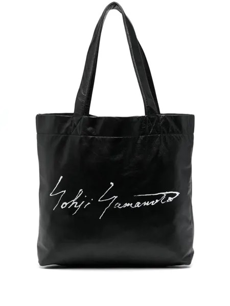 Discord Yohji Yamamoto сумка-тоут с логотипом