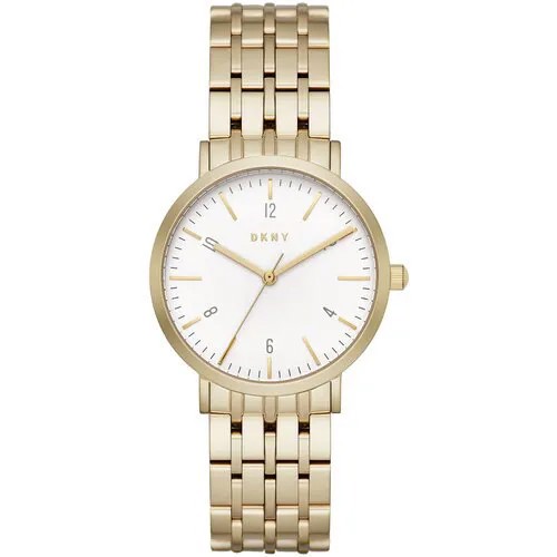 Наручные часы DKNY, белый, золотой