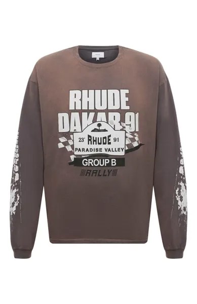 Хлопковый лонгслив Rhude