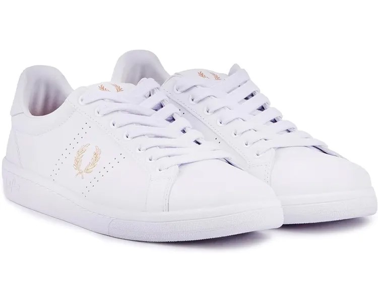 Кроссовки Fred Perry B721 Leather, цвет White 2