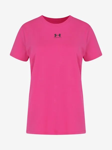 Футболка женская Under Armour Off Campus Core, Розовый