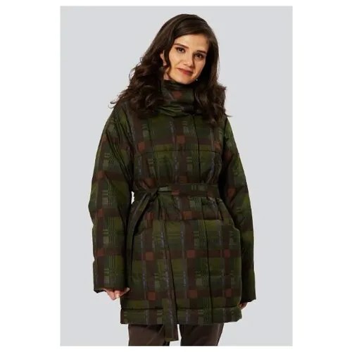 Куртка D'IMMA fashion studio Кейси, размер 54, хаки