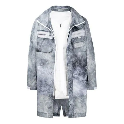 Куртка Air Jordan 23 Engineered Printed Parka Jacket 'White gray', белый