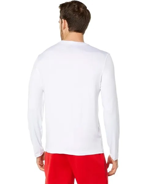 Топ U.S. POLO ASSN. Long Sleeve Graphic UV Top, белый