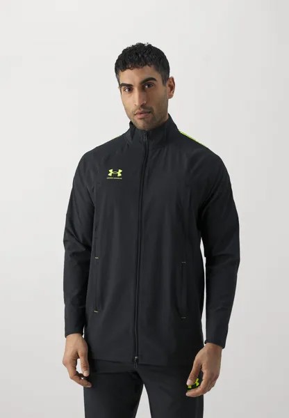 Спортивная куртка Challenger Pro Jacket Under Armour, цвет black/high-vis yellow