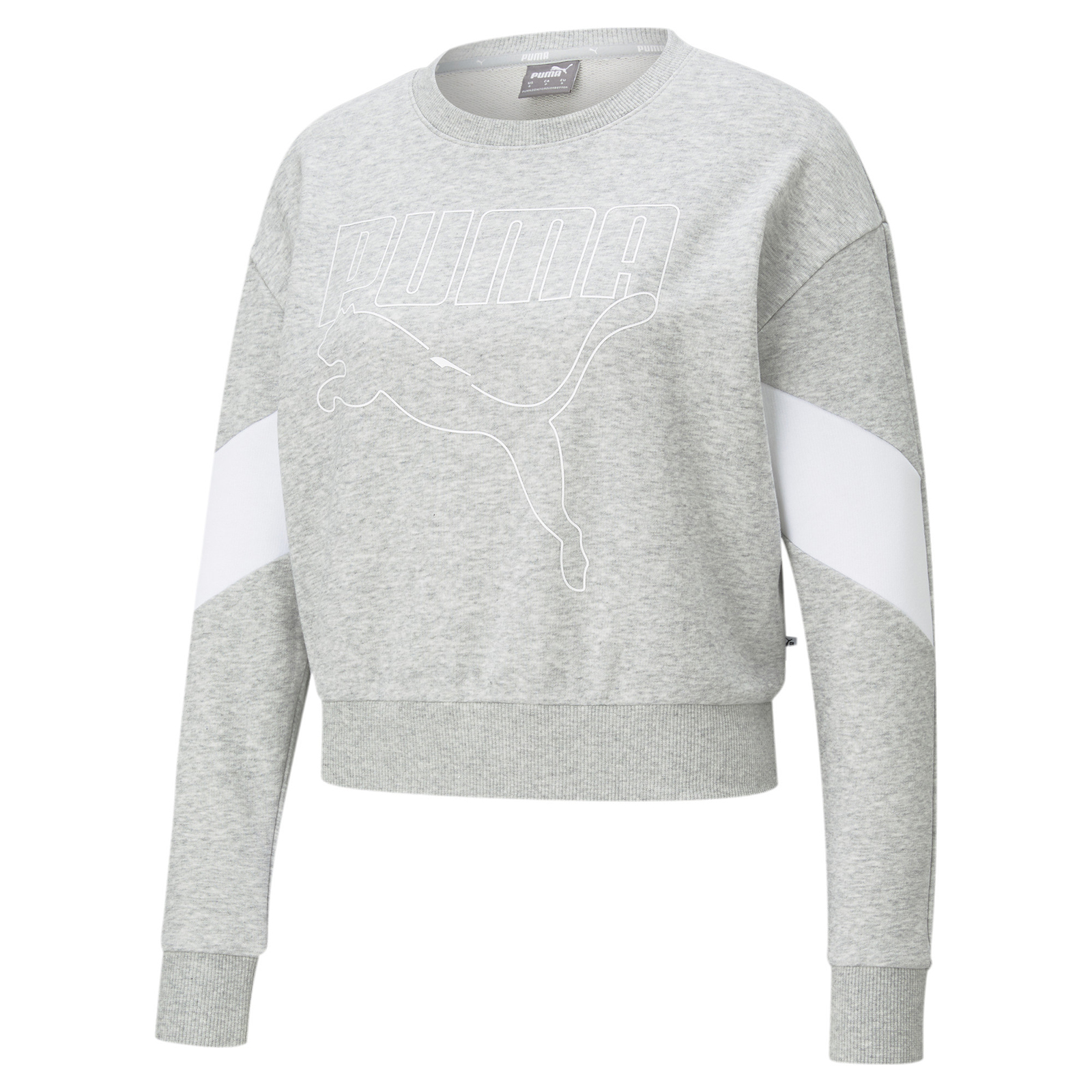 Свитшот женский PUMA 58575004 серый L
