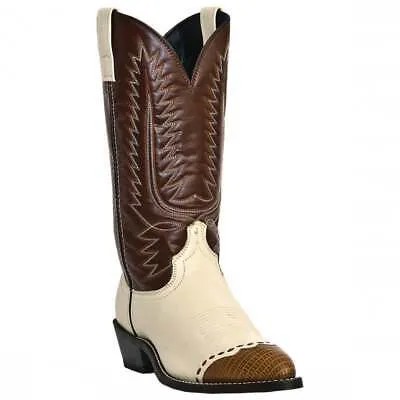 Мужские классические ботинки Laredo Flagstaff Croc Round Toe Cowboy Размер 9,5 D 61161