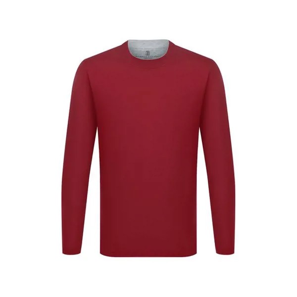 Хлопковый лонгслив Brunello Cucinelli