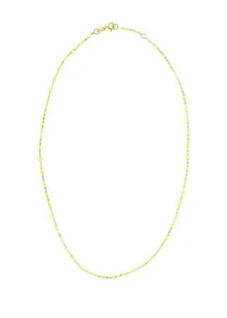 Gigi Clozeau колье Classic Gigi из желтого золота с бусинами