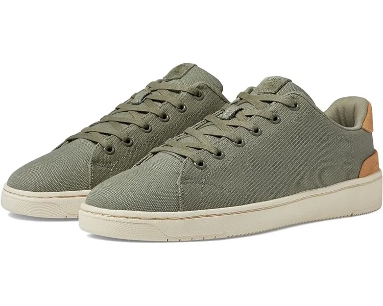 Кроссовки TOMS TRVL LITE Low, цвет Vetiver Grey Canvas