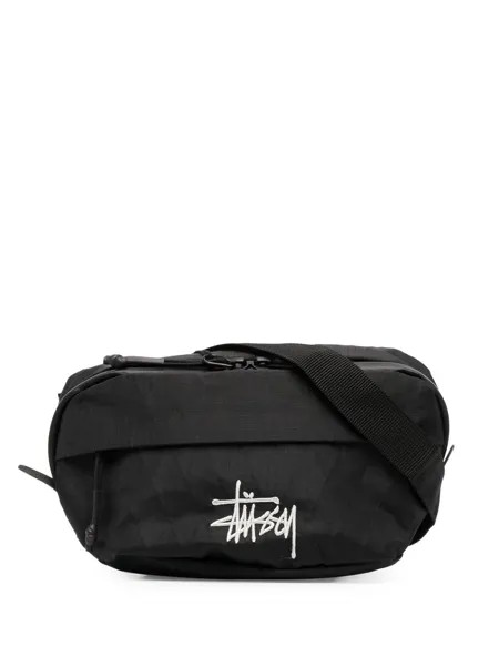 Stussy поясная сумка с вышитым логотипом