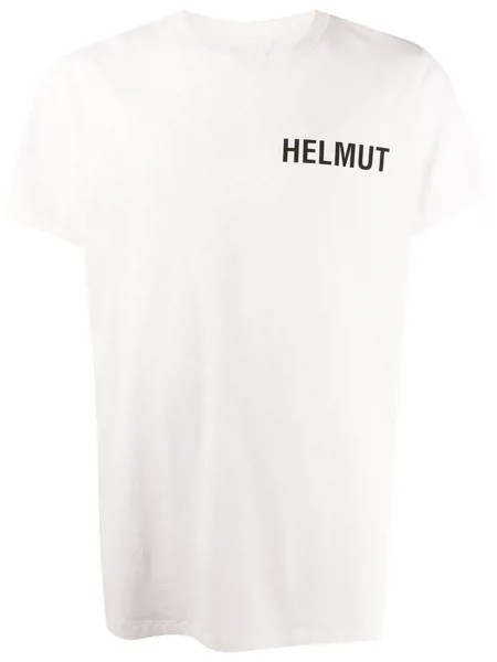 Helmut Lang футболка с логотипом