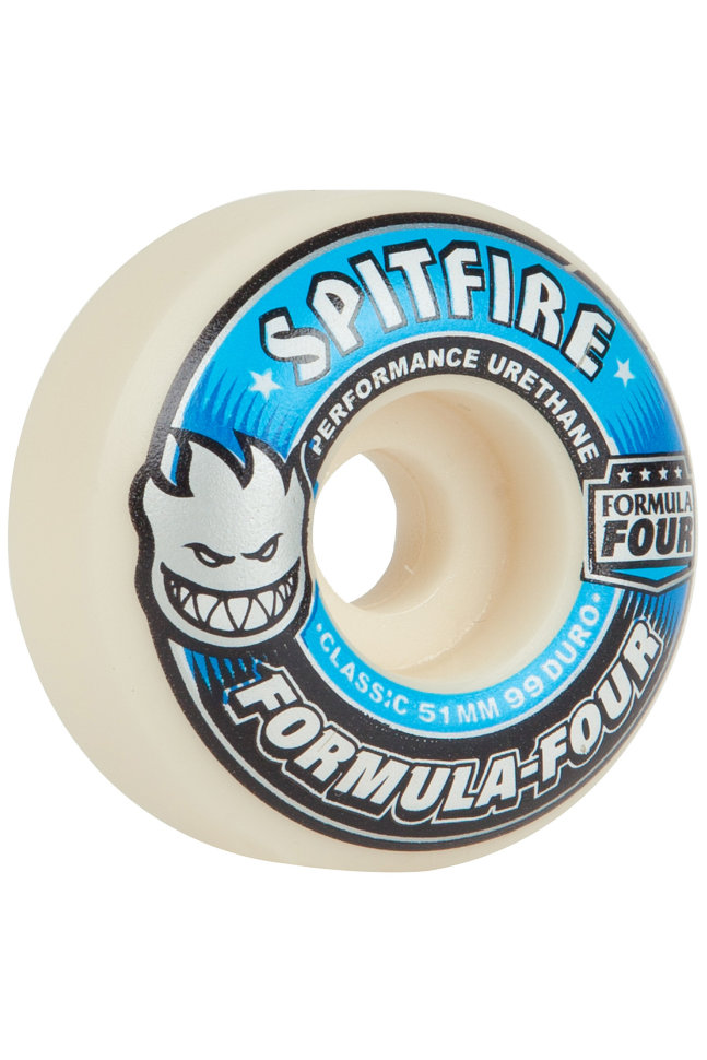 Колеса для скейтборда SPITFIRE Whl F4 Classic Blue 50 mm