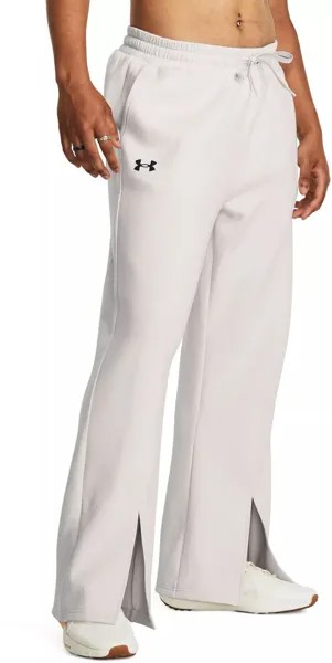 Женские брюки с разрезом из флиса Under Armour Unstoppable, белый
