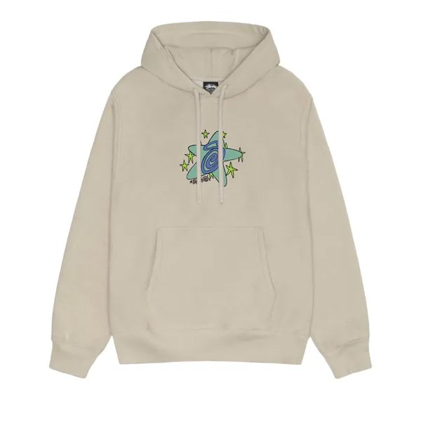 Худи Stussy Galaxy 'Khaki', кремовый