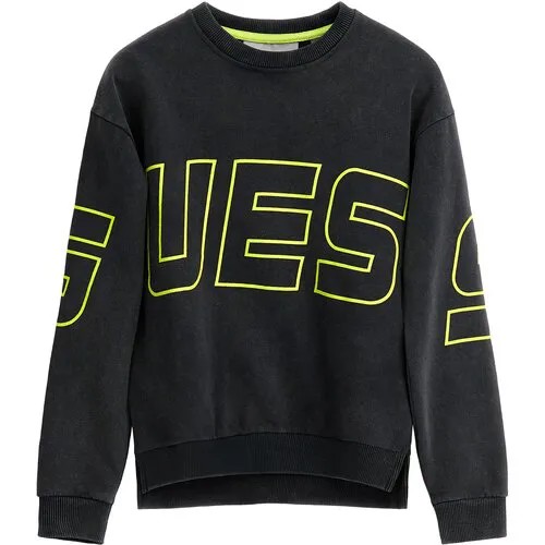 Свитшот GUESS, размер 8, черный
