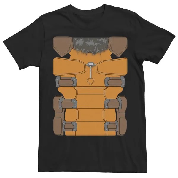 Мужской костюм Guardians Of The Galaxy Rocket, футболка с изображением белого цвета Marvel, черный