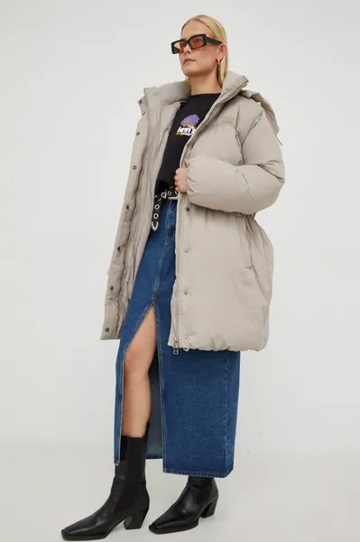 Пуховик Леви Levi's, серый