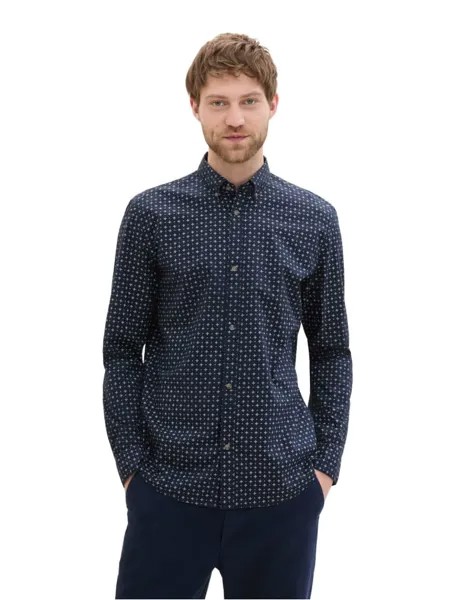 Рубашка TOM TAILOR Denim, синий