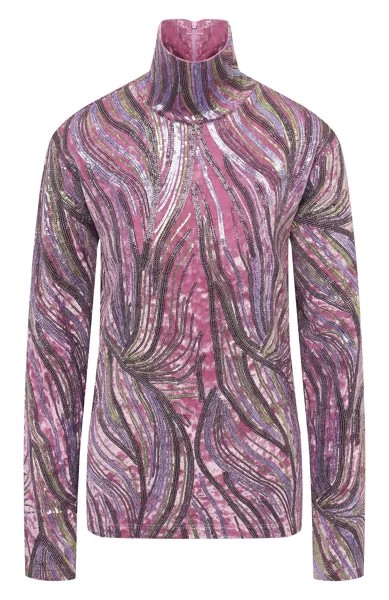 Водолазка с пайетками Dries Van Noten