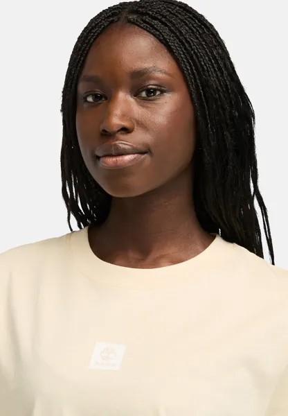 Базовая футболка SHORT SLEEVE TEE Timberland, бежевый