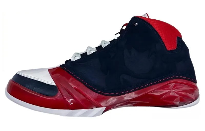 Кроссовки Air Jordan 23 Vintage Basketball Shoes Men Mid-top Blue/Red, синий/красный