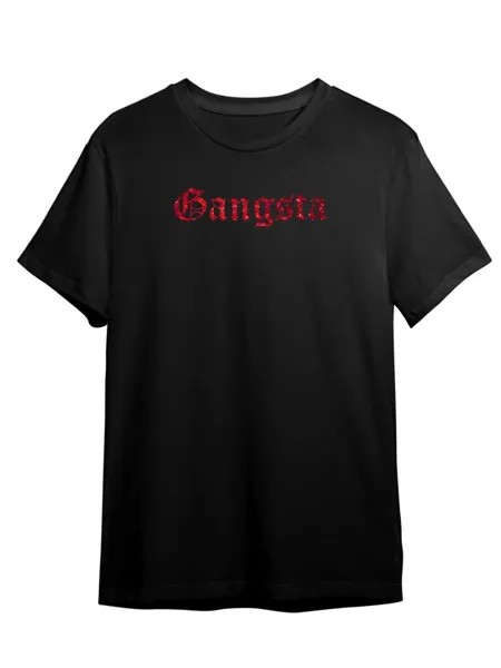 Футболка унисекс Каждому Своё Gangsta/OG/Гангстер STGO16GR черная 2XL