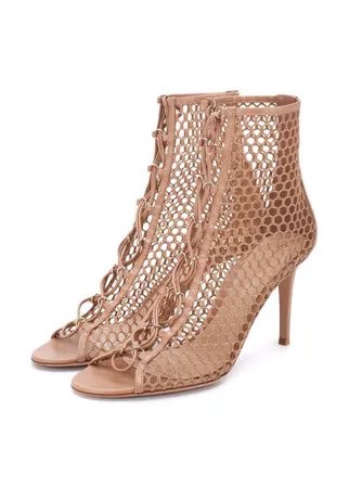 Комбинированные босоножки Gianvito Rossi