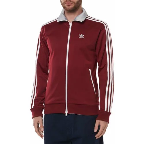 Олимпийка adidas, размер S, , серый