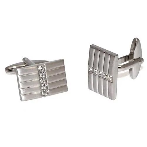 Мужские запонки серебристый Lindenmann 10310