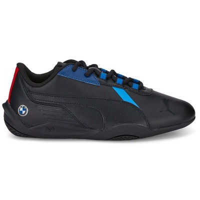 Puma Bmw Mms RCat Machina Lace Up Youth Boys Черные кроссовки Повседневная обувь 307312