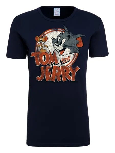 Футболка Logoshirt, темно-синий