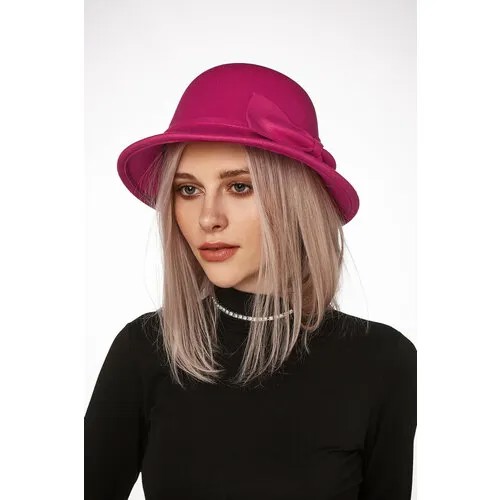Шляпа классический Nothing but Love, демисезон/зима, размер 55/57, розовый