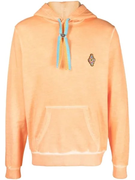 Marcelo Burlon County of Milan худи Sunset Cross с кулиской, оранжевый