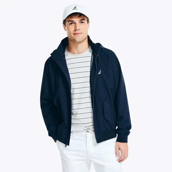 Мужская куртка-бомбер Nautica Rainbreaker, темно-синий