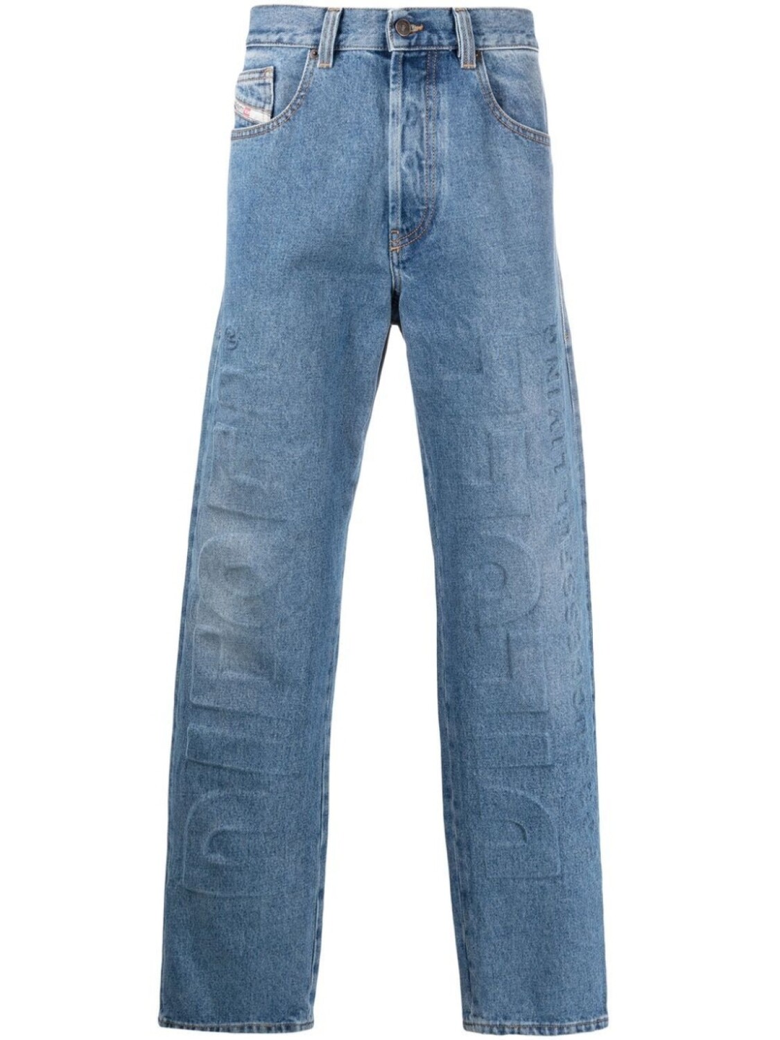 Diesel прямые джинсы 2010-FS4, синий