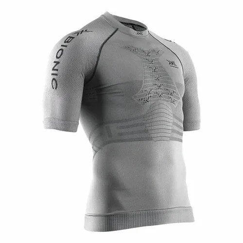 Термобелье верх X-bionic Fennec 4.0 Run Shirt SH SL, размер L, серый