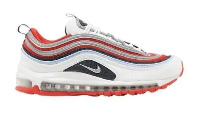 Мужские кроссовки Nike Air Max 97 USA Denim Чили Красный/Серебристый металлик (DJ5171 600)