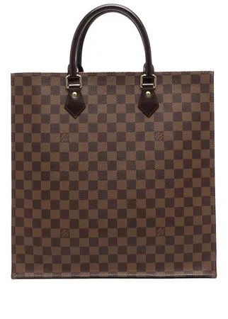 Louis Vuitton сумка-тоут Damier Ebène Sac Plat NM 2013-го года