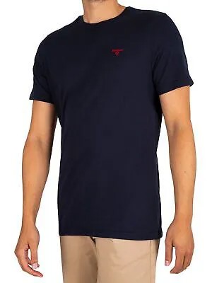 Мужская спортивная футболка Barbour, синяя