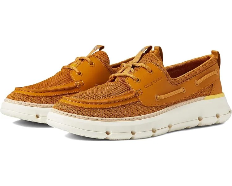 Топсайдеры Cole Haan 4.Zerogrand Regatta, цвет CH Light Amber/Lemon Drop/Ivory