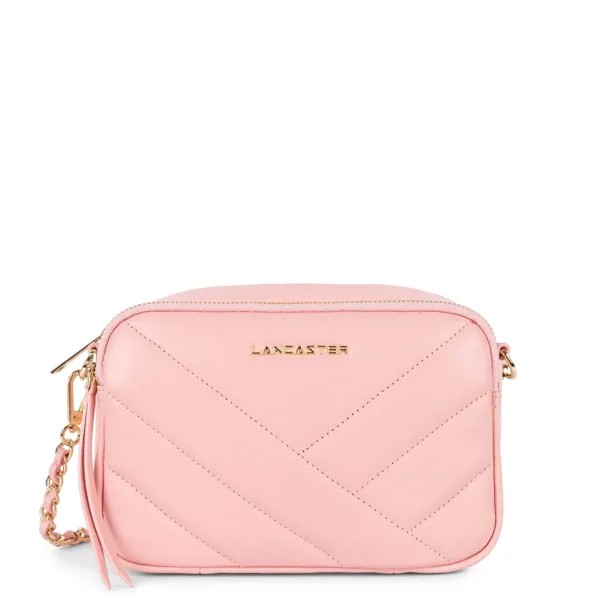 Сумка Lancaster Soft Quilted Zipped Walker Bag 530-22 Светло-розовый