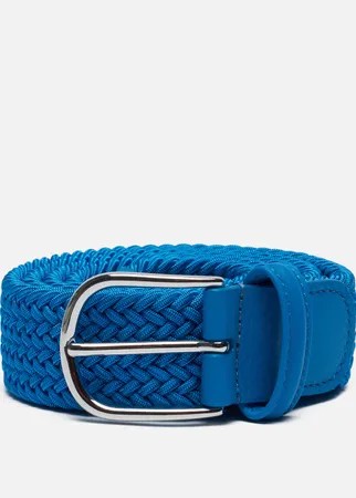 Ремень Anderson's Classic Plain Elastic Woven, цвет синий, размер 95