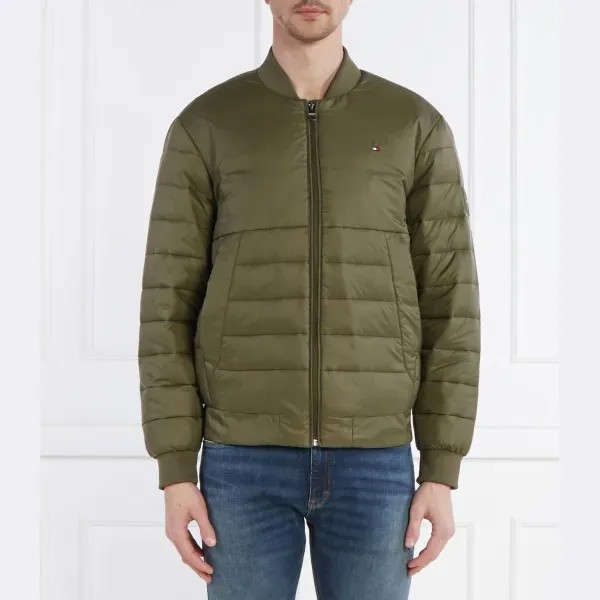 Бомбер стандартного кроя Tommy Hilfiger, хаки
